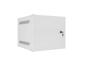 LANBERG RACKOVÁ SKŘÍŇ 10" NÁSTĚNNÁ 4U/280X310 PRO VLASTNÍ MONTÁŽ S KOVOVÝMI DVEŘMI ŠEDÁ -FLAT PACK