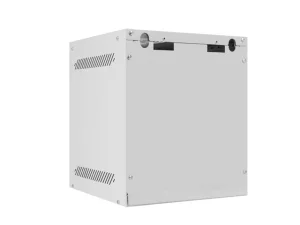 LANBERG RACKOVÁ SKŘÍŇ 10" NÁSTĚNNÁ 6U/280X310 (FLAT PACK) S PROSKLENÝMI DVEŘMI ŠEDÁ - obrázek 3