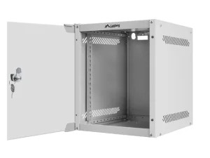 LANBERG RACKOVÁ SKŘÍŇ 10" NÁSTĚNNÁ 6U/280X310 (FLAT PACK) S PROSKLENÝMI DVEŘMI ŠEDÁ - obrázek 6