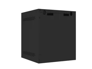 LANBERG RACKOVÁ SKŘÍŇ 10" PRO MONTÁŽ NA STĚNU 6U/280X310 PRO VLASTNÍ MONTÁŽ S KOVOVÝMI DVEŘMI ČERNÁ - obrázek 3
