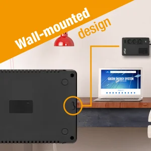 FSP UPS ECO 800 FR, 800 VA / 480 W, USB, RJ45, line interactive - obrázek 3