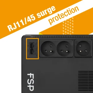 FSP UPS ECO 800 FR, 800 VA / 480 W, USB, RJ45, line interactive - obrázek 5