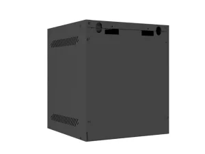 LANBERG RACKOVÁ SKŘÍŇ 10" PRO MONTÁŽ NA STĚNU 6U/280X310 (FLAT PACK) S PROSKLENÝMI DVEŘMI ČERNÁ - obrázek 2