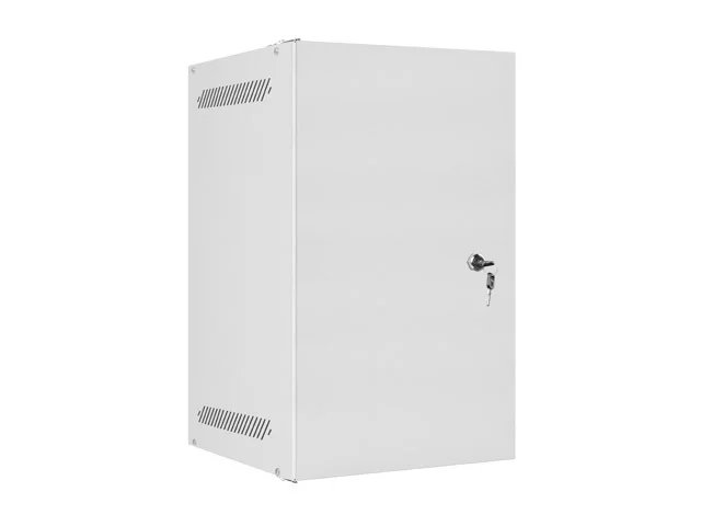 LANBERG RACKOVÁ SKŘÍŇ 10" PRO MONTÁŽ NA STĚNU 9U/280X310 PRO VLASTNÍ MONTÁŽ S KOVOVÝMI DVEŘMI ŠEDÁ