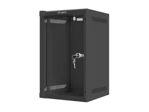 LANBERG RACKOVÁ SKŘÍŇ 10" PRO MONTÁŽ NA STĚNU 9U/280X310 (FLAT PACK) S PROSKLENÝMI DVEŘMI ČERNÁ - obrázek 5