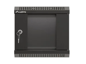 LANBERG RACKOVÁ SKŘÍŇ 10" NÁSTĚNNÁ 4U/300X300 (FLAT PACK) S PROSKLENÝMI DVEŘMI ČERNÁ - obrázek 10