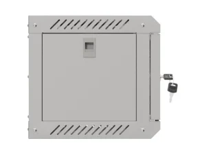LANBERG RACKOVÁ SKŘÍŇ 10" NÁSTĚNNÁ 4U/300X300 (FLAT PACK) S PROSKLENÝMI DVEŘMI ŠEDÁ - obrázek 7