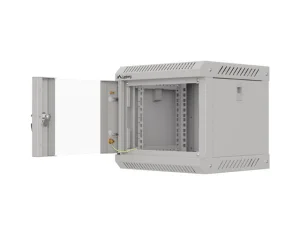 LANBERG RACKOVÁ SKŘÍŇ 10" NÁSTĚNNÁ 4U/300X300 (FLAT PACK) S PROSKLENÝMI DVEŘMI ŠEDÁ - obrázek 8