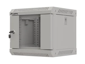 LANBERG RACKOVÁ SKŘÍŇ 10" NÁSTĚNNÁ 4U/300X300 (FLAT PACK) S PROSKLENÝMI DVEŘMI ŠEDÁ