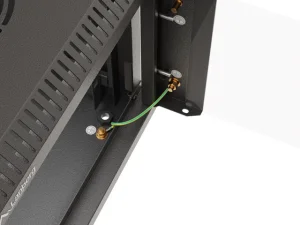 LANBERG RACKOVÁ SKŘÍŇ 10" PRO MONTÁŽ NA STĚNU 6U/300X300 (FLAT PACK) S PROSKLENÝMI DVEŘMI ČERNÁ - obrázek 2