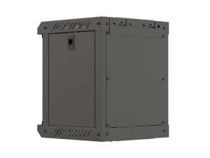 LANBERG RACKOVÁ SKŘÍŇ 10" PRO MONTÁŽ NA STĚNU 6U/300X300 (FLAT PACK) S PROSKLENÝMI DVEŘMI ČERNÁ - obrázek 4