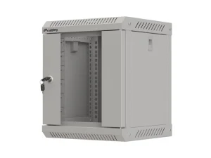 LANBERG RACKOVÁ SKŘÍŇ 10" NÁSTĚNNÁ 6U/300X300 (FLAT PACK) S PROSKLENÝMI DVEŘMI ŠEDÁ