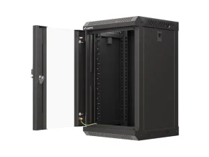 LANBERG RACKOVÁ SKŘÍŇ 10" NÁSTĚNNÁ 9U/300X300 (FLAT PACK) S PROSKLENÝMI DVEŘMI ČERNÁ - obrázek 12