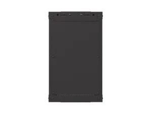LANBERG RACKOVÁ SKŘÍŇ 10" NÁSTĚNNÁ 9U/300X300 (FLAT PACK) S PROSKLENÝMI DVEŘMI ČERNÁ - obrázek 5