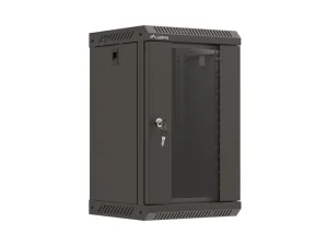 LANBERG RACKOVÁ SKŘÍŇ 10" NÁSTĚNNÁ 9U/300X300 (FLAT PACK) S PROSKLENÝMI DVEŘMI ČERNÁ - obrázek 7