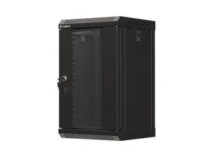 LANBERG RACKOVÁ SKŘÍŇ 10" NÁSTĚNNÁ 9U/300X300 (FLAT PACK) S PROSKLENÝMI DVEŘMI ČERNÁ