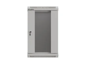 LANBERG RACKOVÁ SKŘÍŇ 10" NÁSTĚNNÁ 9U/300X300 (FLAT PACK) S PROSKLENÝMI DVEŘMI ŠEDÁ - obrázek 2