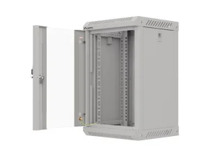 LANBERG RACKOVÁ SKŘÍŇ 10" NÁSTĚNNÁ 9U/300X300 (FLAT PACK) S PROSKLENÝMI DVEŘMI ŠEDÁ - obrázek 8