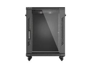 LANBERG INSTALAČNÍ RACK 19" 15U 600X600 ČERNÉ SKLENĚNÉ DVEŘE (PLOCHÉ BALENÍ) - obrázek 12