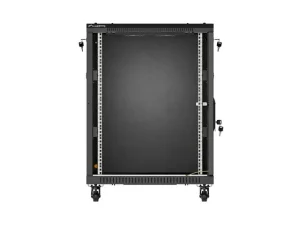 LANBERG INSTALAČNÍ RACK 19" 15U 600X600 ČERNÉ SKLENĚNÉ DVEŘE (PLOCHÉ BALENÍ) - obrázek 4