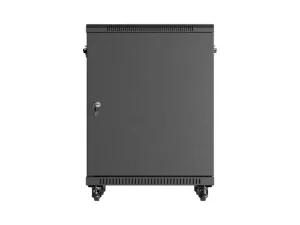 LANBERG INSTALAČNÍ RACK 19" 15U 600X600 ČERNÉ SKLENĚNÉ DVEŘE (PLOCHÉ BALENÍ) - obrázek 6