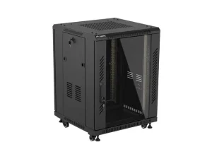 LANBERG INSTALAČNÍ RACK 19" 15U 600X600 ČERNÉ SKLENĚNÉ DVEŘE (PLOCHÉ BALENÍ) - obrázek 9