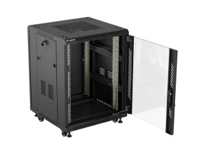 LANBERG INSTALAČNÍ RACK 19" 15U 600X600 ČERNÉ SKLENĚNÉ DVEŘE (PLOCHÉ BALENÍ) - obrázek 10