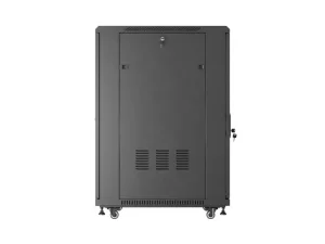LANBERG INSTALAČNÍ SKŘÍŇOVÝ ROZVADĚČ 19" 22U 600X800 ČERNÉ SKLENĚNÉ DVEŘE (PLOCHÉ BALENÍ) - obrázek 9