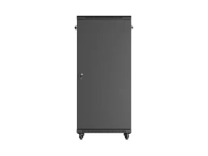 LANBERG 19" VOLNĚ STOJÍCÍ RACKOVÁ SKŘÍŇ 27U/600X600 (FLAT PACK) S PROSKLENÝMI DVEŘMI ČERNÁ - obrázek 4