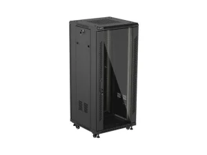 LANBERG 19" VOLNĚ STOJÍCÍ RACKOVÁ SKŘÍŇ 27U/600X600 (FLAT PACK) S PROSKLENÝMI DVEŘMI ČERNÁ - obrázek 10