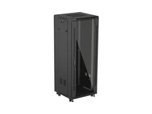 LANBERG 19" VOLNĚ STOJÍCÍ RACKOVÁ SKŘÍŇ 32U/600X600 (FLAT PACK) S PROSKLENÝMI DVEŘMI ČERNÁ - obrázek 11