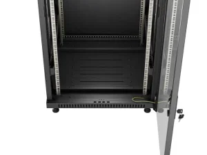 LANBERG 19" VOLNĚ STOJÍCÍ RACKOVÁ SKŘÍŇ 32U/600X600 (FLAT PACK) S PROSKLENÝMI DVEŘMI ČERNÁ - obrázek 6