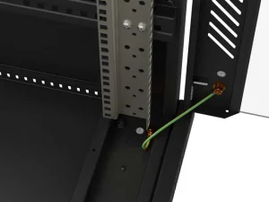 LANBERG INSTALAČNÍ SKŘÍŇOVÝ ROZVADĚČ 19" 42U 600X1000 ČERNÉ SKLENĚNÉ DVEŘE (PLOCHÉ BALENÍ) - obrázek 12