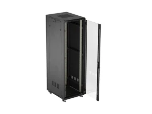 LANBERG 19" VOLNĚ STOJÍCÍ RACKOVÁ SKŘÍŇ 42U/600X800 (FLAT PACK) S PROSKLENÝMI DVEŘMI ČERNÁ - obrázek 5