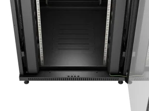 LANBERG 19" VOLNĚ STOJÍCÍ RACKOVÁ SKŘÍŇ 42U/800X1000 (FLAT PACK) S PROSKLENÝMI DVEŘMI ČERNÁ - obrázek 14