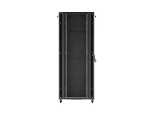 LANBERG 19" VOLNĚ STOJÍCÍ RACKOVÁ SKŘÍŇ 42U/800X1000 (FLAT PACK) S PROSKLENÝMI DVEŘMI ČERNÁ - obrázek 5