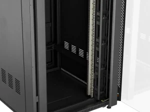 LANBERG 19" VOLNĚ STOJÍCÍ RACKOVÁ SKŘÍŇ 42U/800X1000 (FLAT PACK) S PROSKLENÝMI DVEŘMI ČERNÁ - obrázek 6