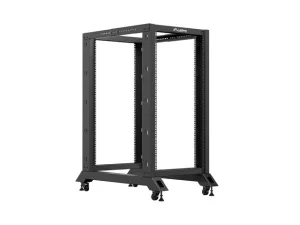 LANBERG OTEVŘENÝ RACK 22U 600X1000 ČERNÝ - obrázek 7