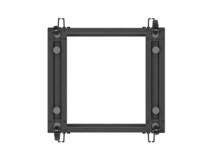 LANBERG OTEVŘENÝ RACK 9U 19" 600X600-1100 NASTAVITELNÝ ČERNÝ - obrázek 4
