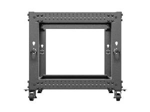 LANBERG OTEVŘENÝ RACK 9U 19" 600X600-1100 NASTAVITELNÝ ČERNÝ - obrázek 5