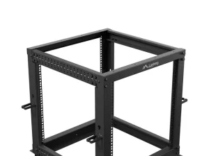 LANBERG OTEVŘENÝ RACK 12U 19" 600X600-1100 NASTAVITELNÝ ČERNÝ - obrázek 7