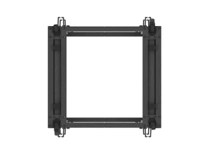 LANBERG OTEVŘENÝ RACK 15U 19" 600X600-1100 NASTAVITELNÝ ČERNÝ - obrázek 6