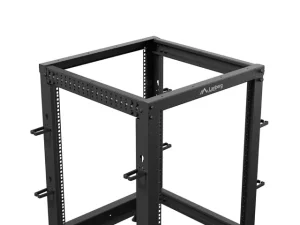 LANBERG OTEVŘENÝ RACK 15U 19" 600X600-1100 NASTAVITELNÝ ČERNÝ - obrázek 7