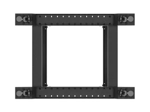LANBERG OTEVŘENÝ RACK 18U 600X800 ČERNÝ - obrázek 2