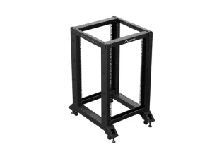 LANBERG OTEVŘENÝ RACK 18U 600X800 ČERNÝ - obrázek 4