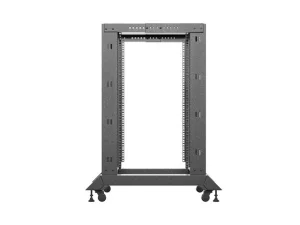 LANBERG OTEVŘENÝ RACK 18U 600X800 ČERNÝ - obrázek 5