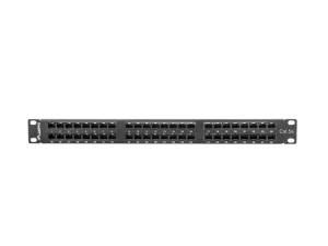 LANBERG PATCH PANEL 48 PORTŮ 1U 19" CAT.5E UTP ČERNÝ - obrázek 4