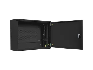 LANBERG 19" RACKOVÁ SKŘÍŇ PRO MONTÁŽ NA STĚNU 4U+3U/540X200 NÍZKOPROFILOVÁ ČERNÁ (SMONTOVANÁ) - obrázek 7