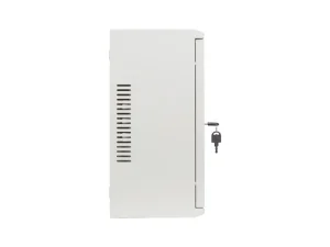 LANBERG 19" RACKOVÁ SKŘÍŇ PRO MONTÁŽ NA STĚNU 4U+3U/540X200 NÍZKOPROFILOVÁ ŠEDÁ (SMONTOVANÁ) - obrázek 3