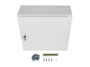 LANBERG 19" RACKOVÁ SKŘÍŇ PRO MONTÁŽ NA STĚNU 6U+3U/540X200 NÍZKOPROFILOVÁ ŠEDÁ (SMONTOVANÁ) - obrázek 16
